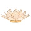 Lotus theelichthouder Naturel