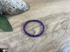 Amethist kogelarmband 4mm (small)