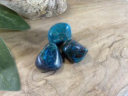 Chrysocolla trommelsteen S