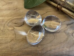 Bergkristal trommelsteen XS