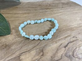 Amazoniet trommelsteen armband