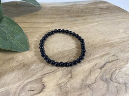 Onyx kogelarmband 6mm