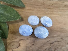 Blauwe Calciet trommelstenen S