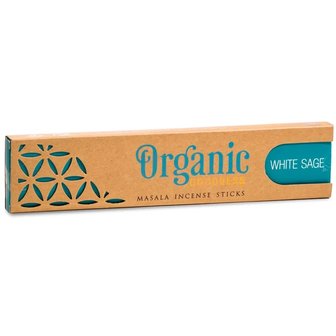 Organic Masala Wierook - White Sage