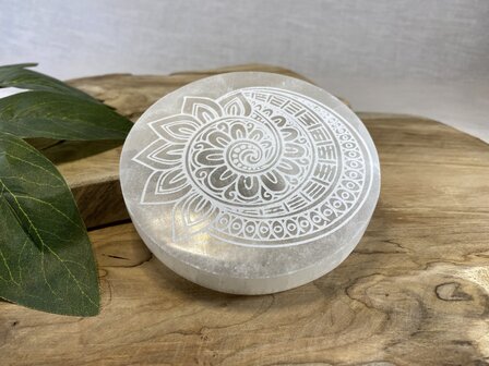 Seleniet plaat mandala