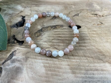 maansteen mix armband