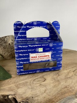 Satya - Nag Champa backflow kegel wierook