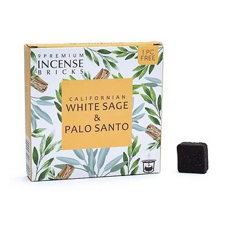 Aromafume wierookblokjes - White sage &amp; palo santo