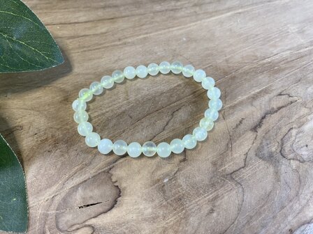 New Jade kogelarmband 6mm