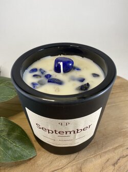 Pottie Pot - September kaars Lapis Lazuli