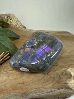 Labradoriet grijs/paars