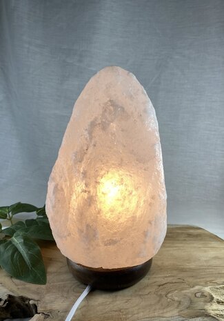 Himalaya zoutlamp wit 4-6 kilo