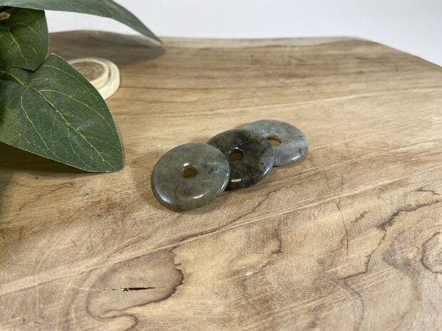 Labradoriet donut 30mm