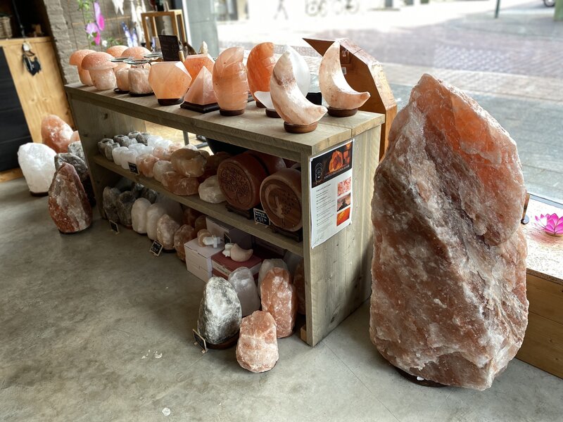 Zoutlampen in diverse maten en soorten