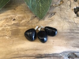 Zwarte Toermalijn hanger Zwarte Toermalijn hanger