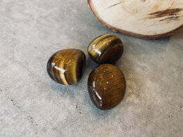 Tijgeroog - trommelsteen S