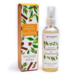 Aromafume smudge spray - Witte Salie & Sandalhout