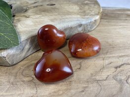 Carneool hart 2 Carneool hart 2