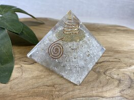 Orgoniet piramide Bergkristal Orgoniet piramide Bergkristal