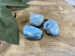 Larimar trommelsteen S