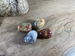 Crazy Lace Agaat trommelsteen S