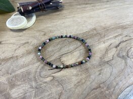 Toermalijn mix armband 3mm Toermalijn mix armband 3mm
