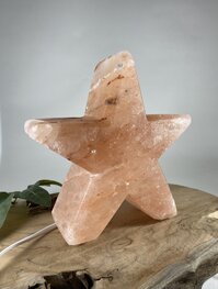 Himalaya zoutlamp ster