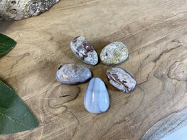 Crazy Lace Agaat hanger doorboord Crazy Lace Agaat hanger doorboord