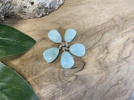 Groene Calciet hanger Groene Calciet hanger