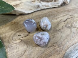 Bloemagaat trommelsteen XS