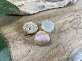 Bloemagaat trommelsteen XXS