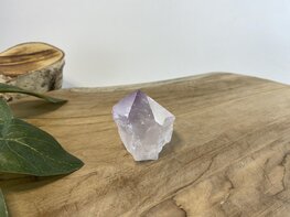 Angel Aura Amethist punt half ruw 2