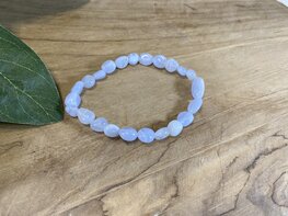 Blue Lace Agaat trommelsteen armband