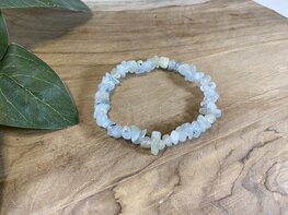 Aquamarijn split armband