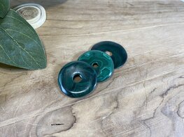 Malachiet donut 30-35mm Malachiet donut 30-35mm