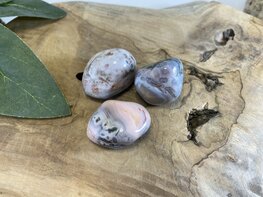 Roze Botswana Agaat trommelsteen S